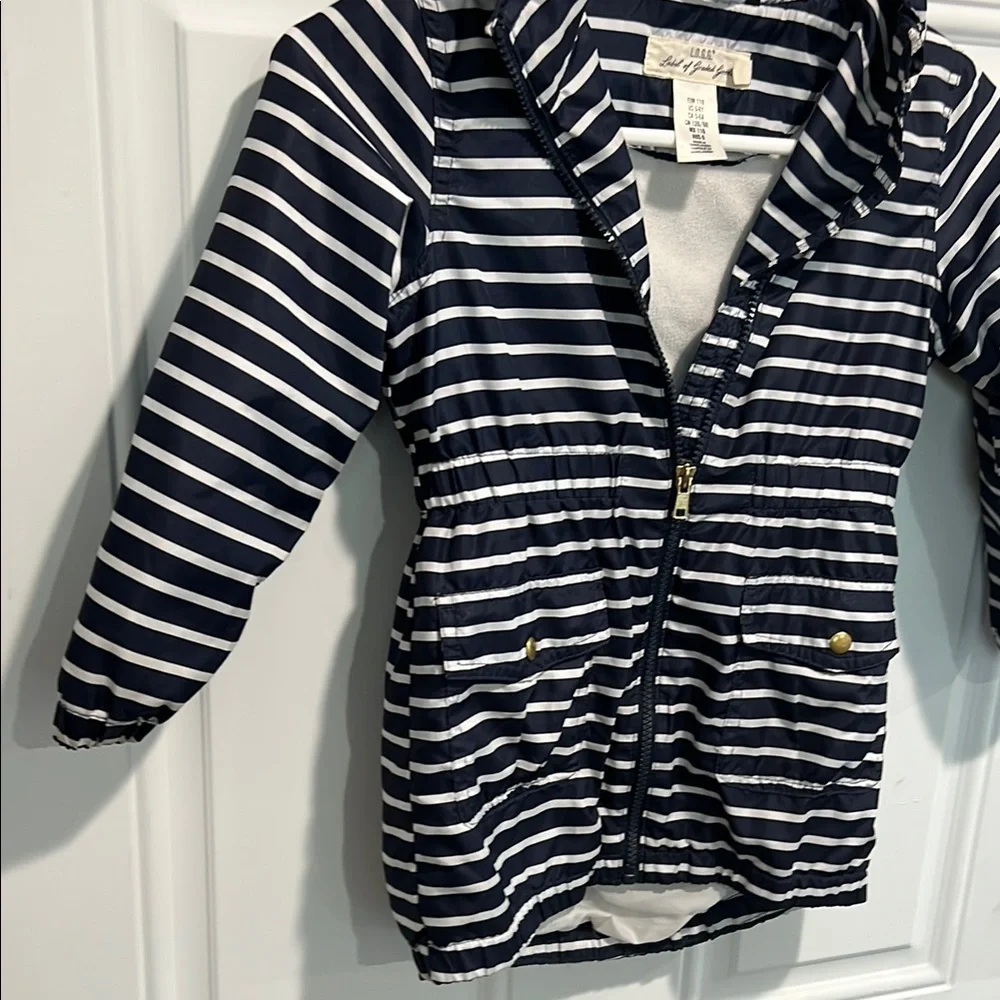 Classic Navy Striped Kids lightweight jacket h & m